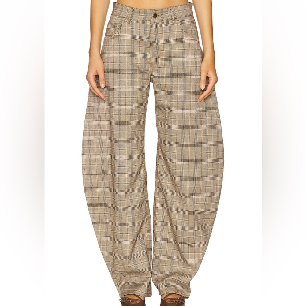 Lioness Horseshoe Pant in Check